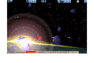 Image n° 1 - screenshots  : Gradius Advance
